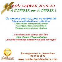 Bon cadeau 2019 20 agenda